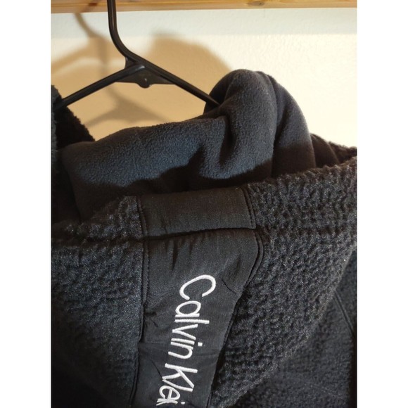 Calvin Klein Women's M Teddy Sweatshirt NWT Heavyweight Thick Designer Hooded - Picture 12 of 13